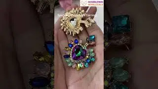🌟Party Sparkling Rhinestone Earring | Jewelry suppliers #wholesalejewelry #earrings #supplier