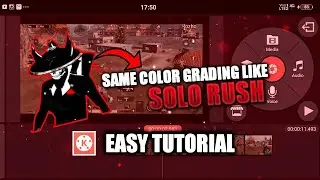 How To Edit Color Grading Same Like Solo Rush ? | Easy Tutorial😊 | Solo Rush.