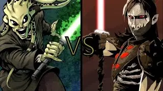 Star Wars Versus Series: Kit Fisto vs Darth Nihl