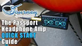 The Passport Headphone Amp - Quick Start Guide - HA01 by Journey Instruments