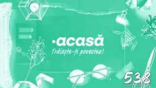 Acasa TV Ident (2022) in League Gothic Flanged Saw