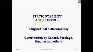 2. Longitudinal Static Stability part2: Flight Dynamics and Control Lecture