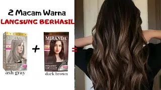 CAT RAMBUT ASH BROWN - MIRANDA HAIR COLORS