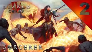 😈 First Playthrough - Diablo IV Co-Op [Sorcerer][#2] (Spiritcaller of Frost, Den Mother)