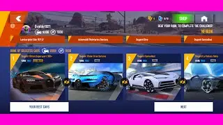 Asphalt 8, First Day Gauntlet Intense Races with All Bugatti's 🔥