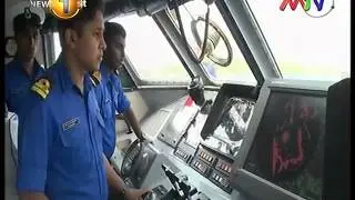 President Sirisena receives a warm welcome at Trincomalee Navy Camp
