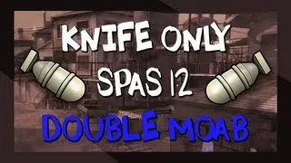 MW3: Knife Only and Spas12 DOUBLE MOAB! ft. USMCJROD13