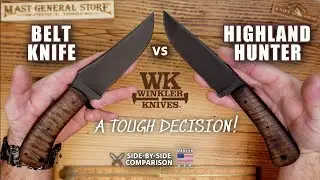 Military Origins vs. Frontier Utility | Winkler Knives Comparison
