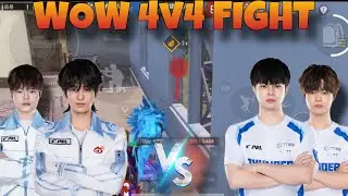 😳WBG vs TT 4v4 Wow Mode In PUBG Mobile Globals!!🔥 WBG ORDER POV!!❤️