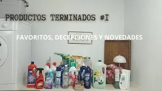 PRODUCTOS Terminados #1 FAVORITOS, NO volver&eacute; a COMPRAR y NOVEDADES