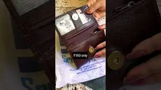 Women mini wallet ₹160 #youtubeshorts #shorts #sreeleathers #budget