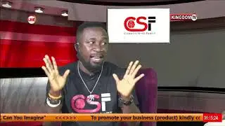 MORALS BEFORE RELIGION... 1ST DAY AT KINGDOM TV AND KINGDOM RADIO 107.7