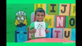 Go Green celebrations @ #mychhotaschoolmiyapur - Nursery activity by section B