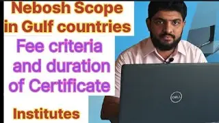 Scope of NEBOSH? | Scope of safety courses in Gulf countries | Safety courses institutes in Pakistan