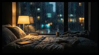 1 Hour Calm Sleep Ambience | Cozy Rain at Night