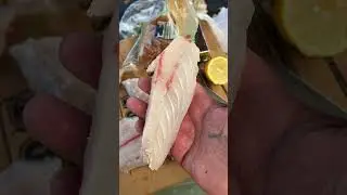 Готовлю ужин #рыбалка #готовка #на природе
