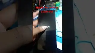 redmi 9a display light fix