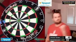 Tipsport Premier League 2020 Vítězslav Sedlák vs Daniel Barbořák Round 14