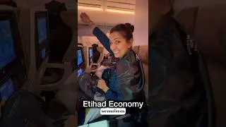 ETIHAD AIRWAYS МЕСТО В ЭКОНОМ-КЛАССЕ &laquo;БЕСПЛАТНЫЕ ВЕЩИ&raquo; И УДОБСТВА #путешествие #рейс ​⁠@etihad