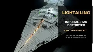LEGO Star Wars Imperial Star Destroyer 75055 LED Light Kit -Lightailing