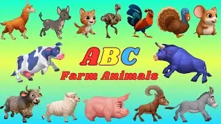 ABC Farm Animal Sounds 03TH2 | Nursery Rhyme for Kids | Kids TV