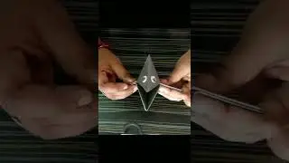 💁Crow Croaks🐦|#papertoy #yt #shorts #origami #toy #easypapercraft #kids #minicraft  #diyshorts🎊