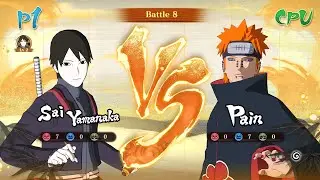 Sai (Boruto) vs Pain - Naruto X Boruto Ultimate Ninja Storm Connections