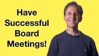 What Should Be In A Startup Board Meeting Package