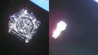 Отделение космического телескопа Джеймса Уэбба