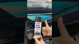 FIBSHIELD WAX POLISH #fibshield #fibshieldoffical #waxpolish #waxmotor #shortvideo  #motovlog