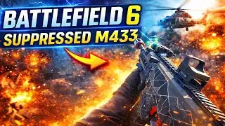 Battlefield 6 Suppressed M433 Medic Gameplay Empire State PS5 Pro 4K HDR with @MaxiqYT