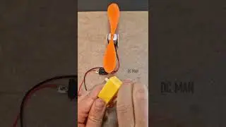 DC Generator _ Dc Motor | #dcgearmotor #techexperiments #dcmotor #diy #electricmotor