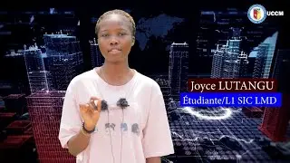 Pratique de la vid&eacute;o avec les &eacute;tudiants de l'UCCM - Joyca LUTANGU