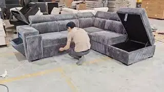 Sofa bed Manufacturer |pull out sectional sofa bed| OEM & ODM Upholstered Furniture Factory in China