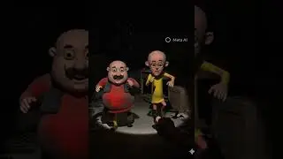 Sykiling run # cartoon $ short Video # motu patlu running # room camera # shoot video