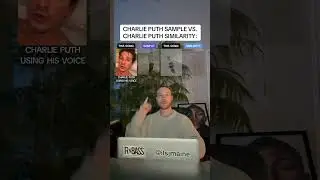 Charlie Puth Sample Vs. Charlie Puth Similarity #shorts #charlieputh