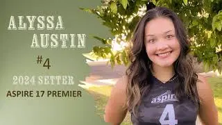 Red Rock Rave Highlights│Alyssa Austin #4│2024 Setter #highlights #volleyball #setter