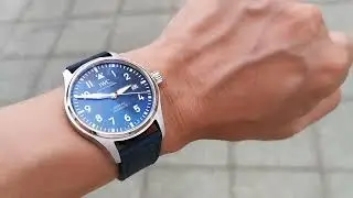 IWC MARK XX 【IWC rubber strap (Navy) 】