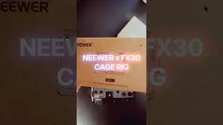 Neewer Cage with SmallRig Top Handle | FX30 Cage Upgrade