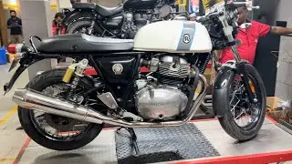 30000 km Ke Baad Apni Continental GT 650 Ka Chain Sprocket Change Kar Diya.