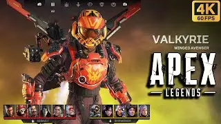Apex Legends Valkyrie Gameplay Win - No commentary [4K - 60 FPS]