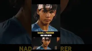 The First Chapter: Nadal vs. Federer #shorts #nadal #federer