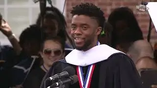 Dr. Chadwick Boseman's motivational speech to the graduated students of Howard University