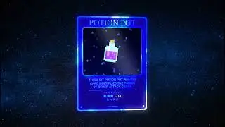 8-Bit Potion Pot Trading Card NFT | ZigCardzNFT