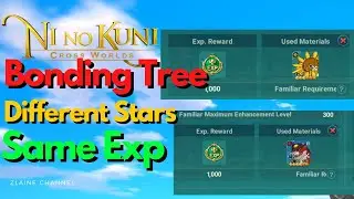 Bonding Tree Power Up Same Exp for ALL - Ni no Kuni Cross Worlds
