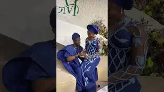 Yoruba traditional wedding moments