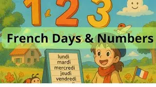 Learn French - Numbers and Days in French &ndash; Lesson 3 #LearnFrench #FrenchForBeginners #FrenchLesson