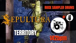 Sepultura - Territory (DRUM TRACK) 🥁 + BASS