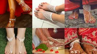 New silver anklets & toe design 2022 / राजस्थानी चांदी पायल और बिछिया के साथ का पुरा सेट डिजाइन