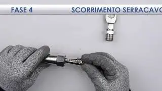 AQLOCK-IR - AcciaioQuattro Srl - intestatura a innesto rapido funi inox tipo C